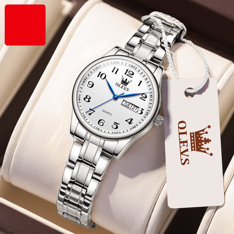 Waterproof Steel Band Calendar Trend Men's Watch Men