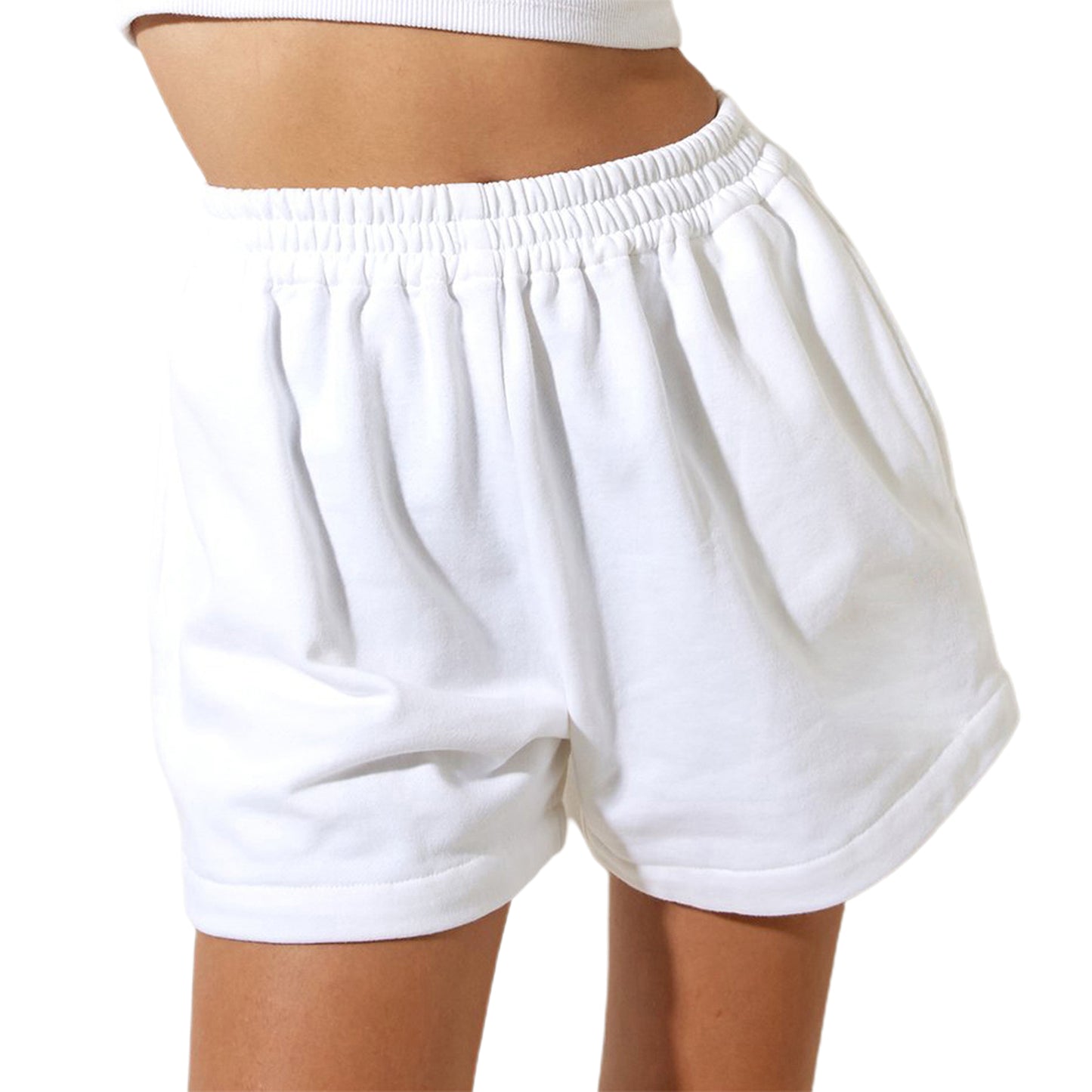 Women's Fashion Slim High Waist Loose Wide Leg Pants