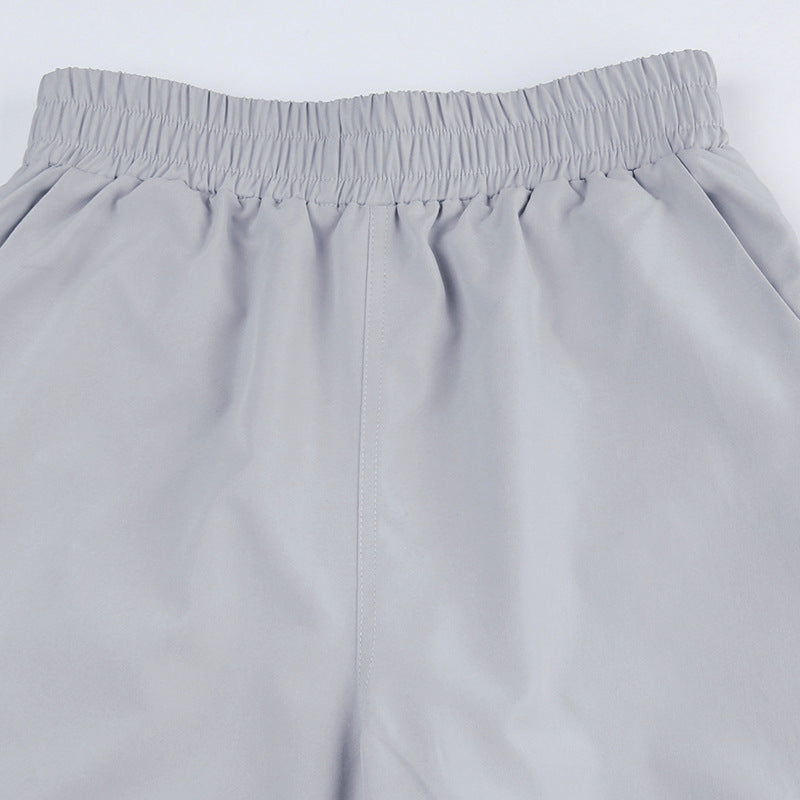 American Air Feel Side Zipper Vævede Bukser
