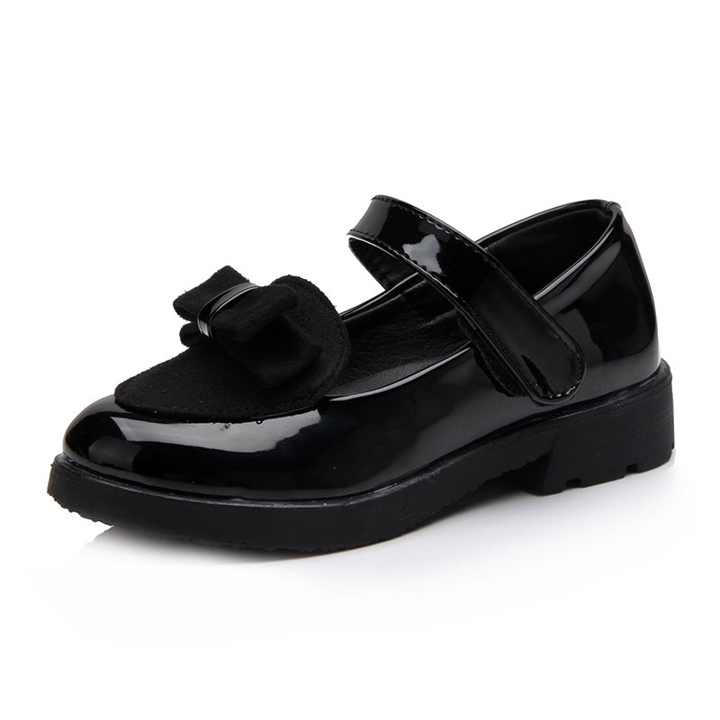 Princess Children's Square Mouth Peas Shoes