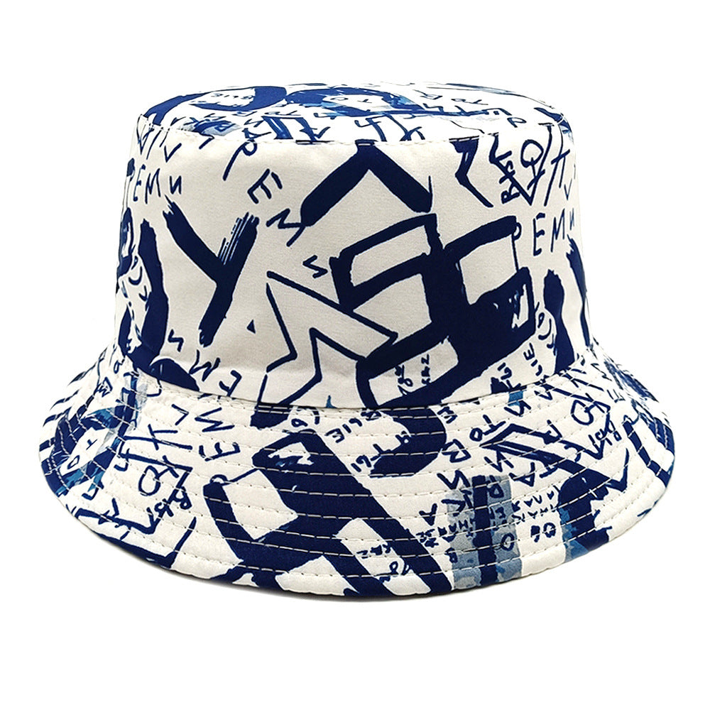 Hat Letter Graffiti Fisherman