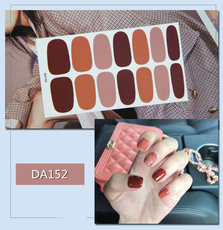 Tear pull color skipping nail stick