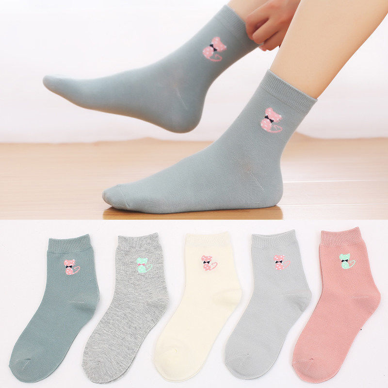 Japanese cute cartoon bear stockings