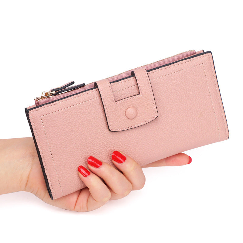 Buckle new ladies wallet multifunction