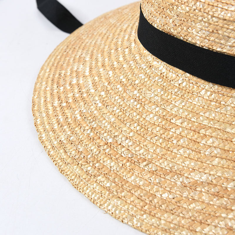 French Vintage Straw Hat Ladies Vacation