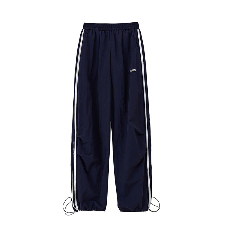 Fashion American Striped Overalls For Women