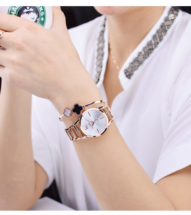Hollow dial waterproof watch
