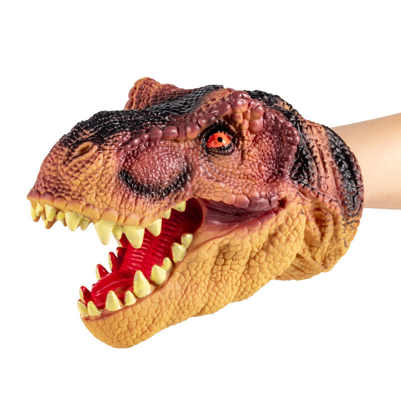 Simulationsdinosaur Tyrannosaurus Rex-handsker Blød Gummi Dyremodel