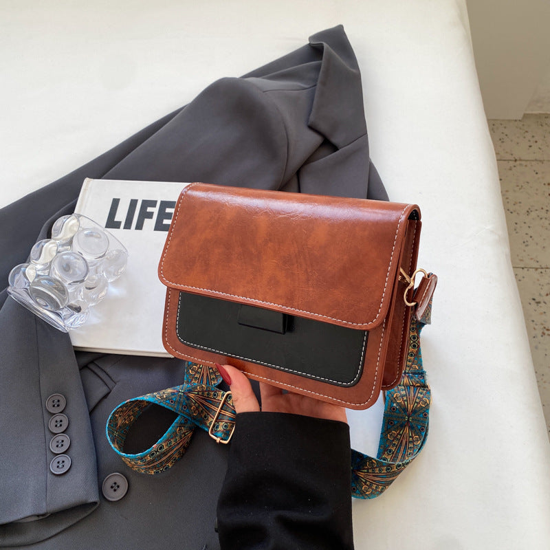 Women's Oily Leather Vintage Bag Crossbody