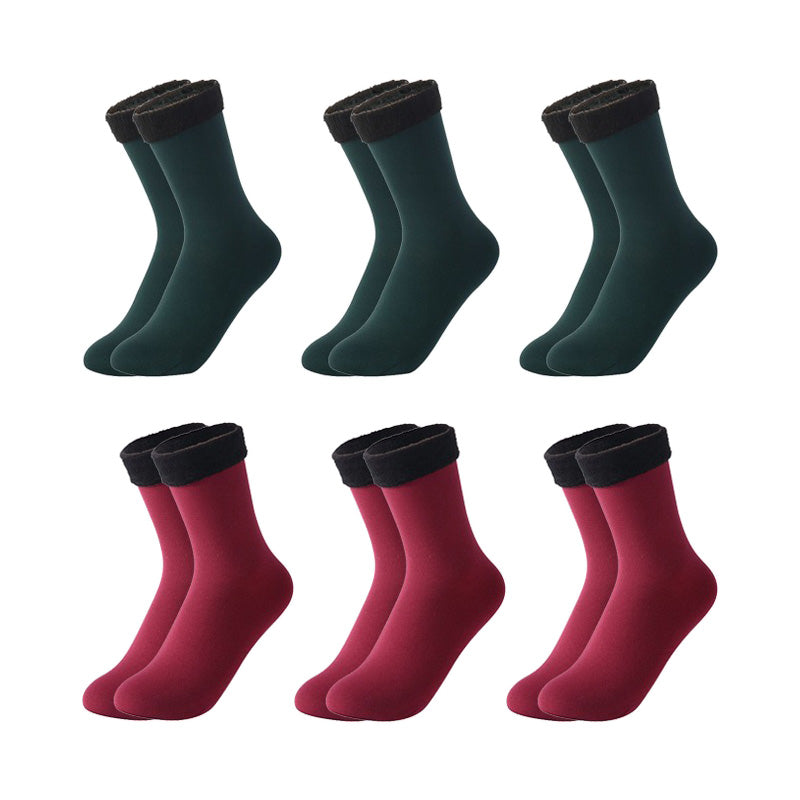 Winter Plush Snow Socks For Antifreeze And Warmth