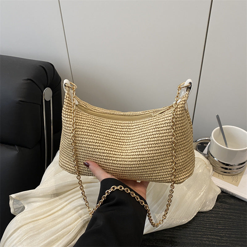 Vacation Straw Bag Women's Weaving