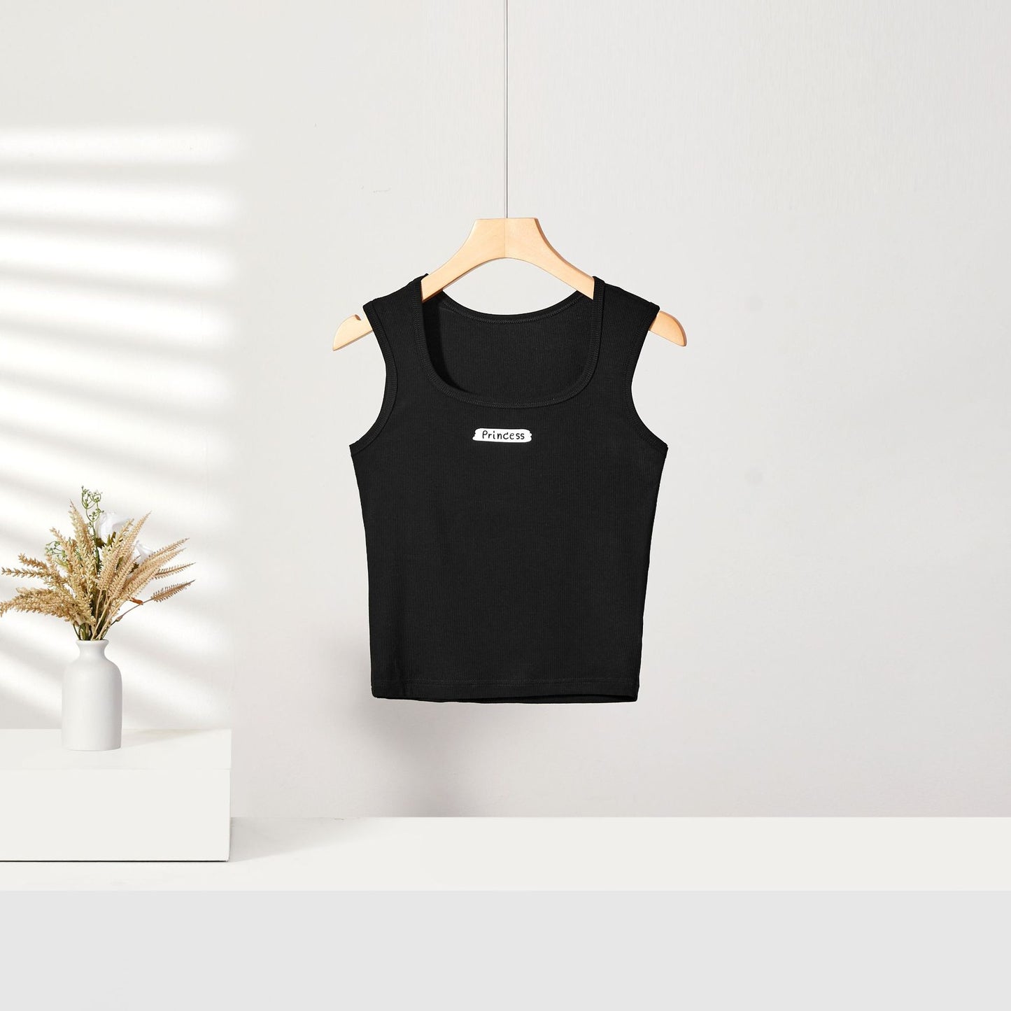 Spring And Summer Square Collar Camisole Women's Seamless Slim Fit Inner Wear