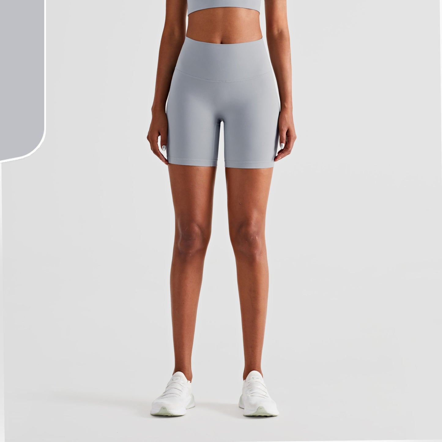 Nude No T-line Hip Lift Trepunkts Fitness Yogashorts til kvinder