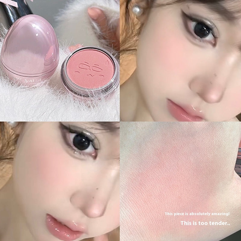 Low Saturation Gray Powder Repair Makeup Tender Rouge Solid Cosmetic Egg