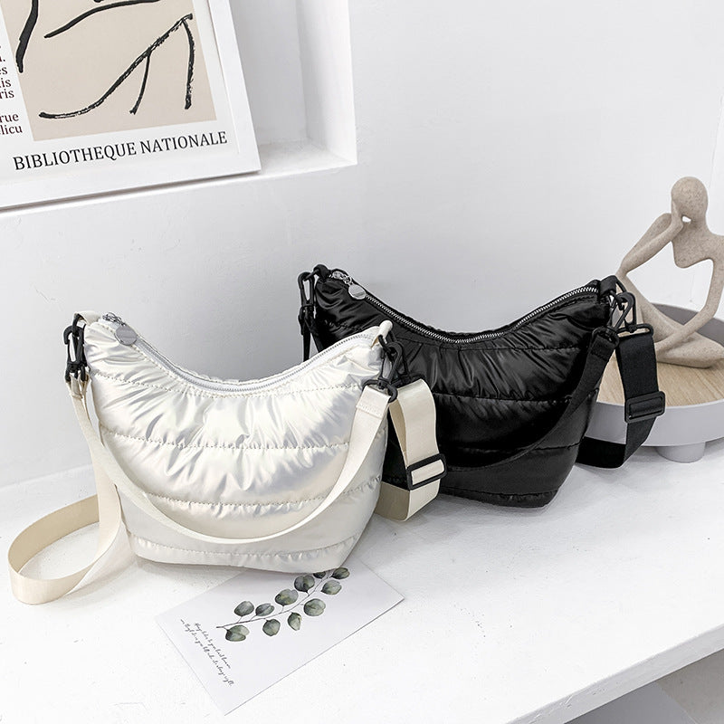Women's Fashion Feather Single Shoulder Crossbody Bag