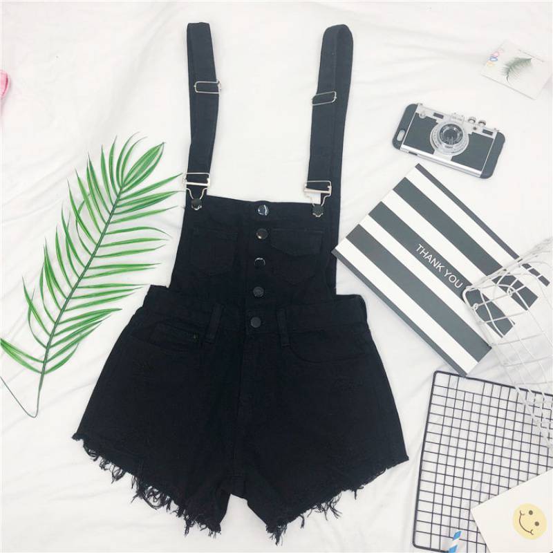 Korean Version Of Thin Shorts With Fringed Fringe