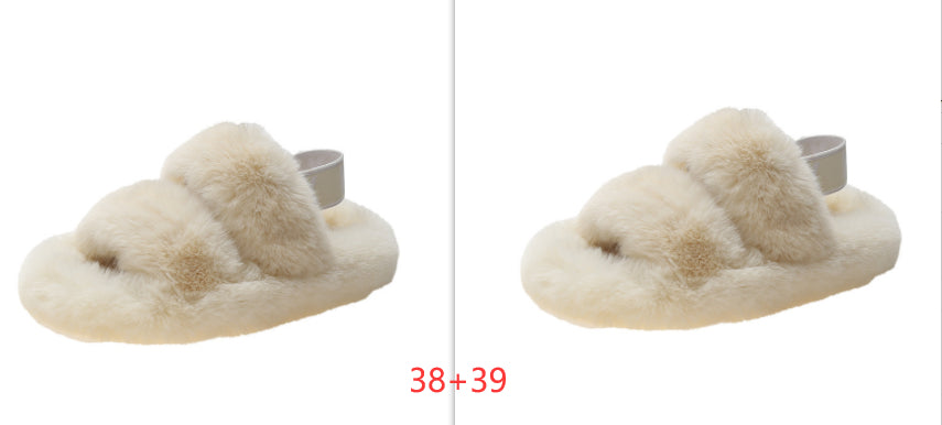 Zenda Vilde Hjemmesko i Pels til Kvinder