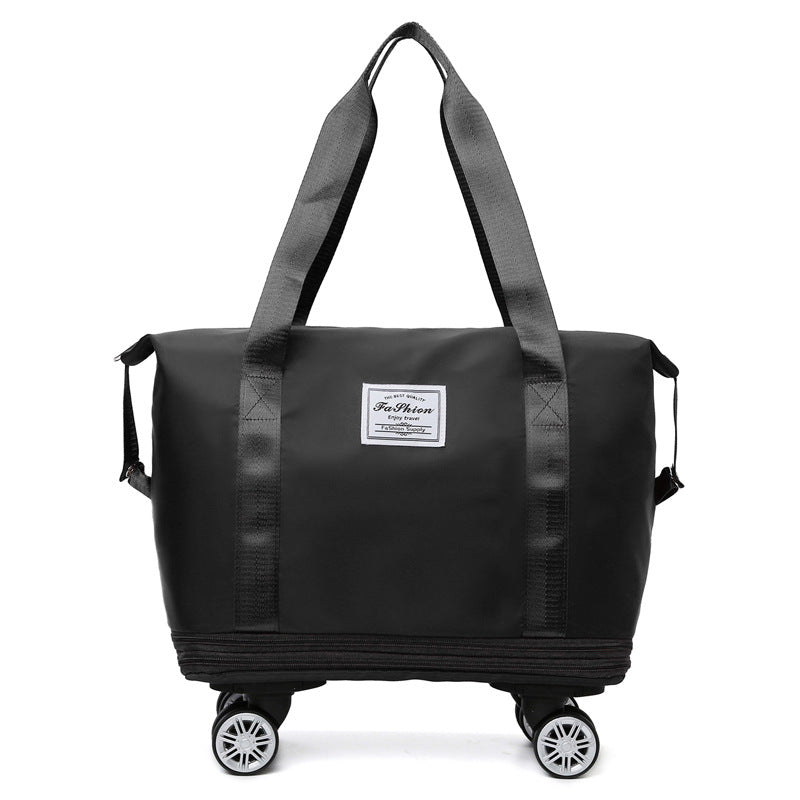 Universal Wheel Expandable Luggage Oversized Capacity Travel Bag