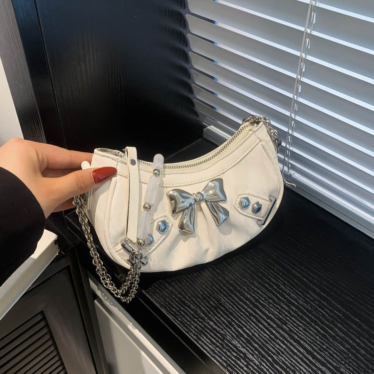 Fashion Bowknot Chain Crossbody Women's Bag
