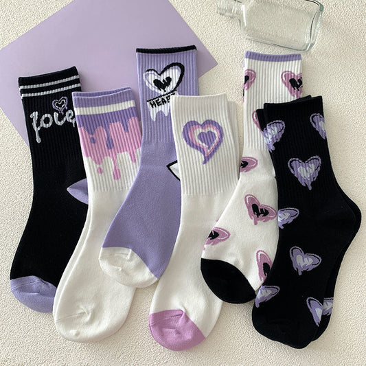 Versatile American Cartoon Sports Socks