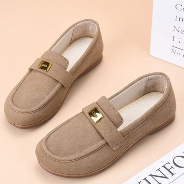 Springautumn Slip On Soft Soled Non Slip Flats