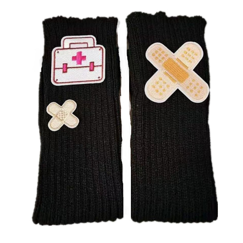 Japanese Wool Knitted Millennial Hot Girl Punk Socks