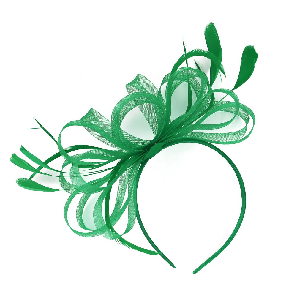 Simple Retro Hairpin Mesh Feather Hair Accessories
