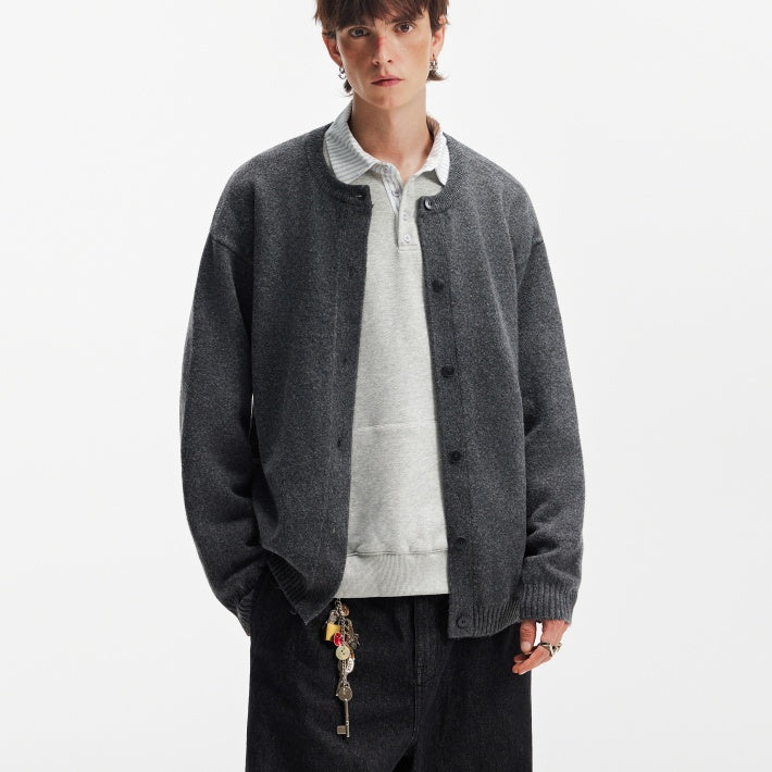 New Lazy Style Cardigan Sweater Knitted Coat