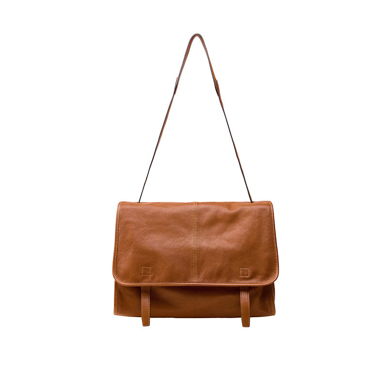 Large Capacity Retro Casual Shoulder Messenger Bag