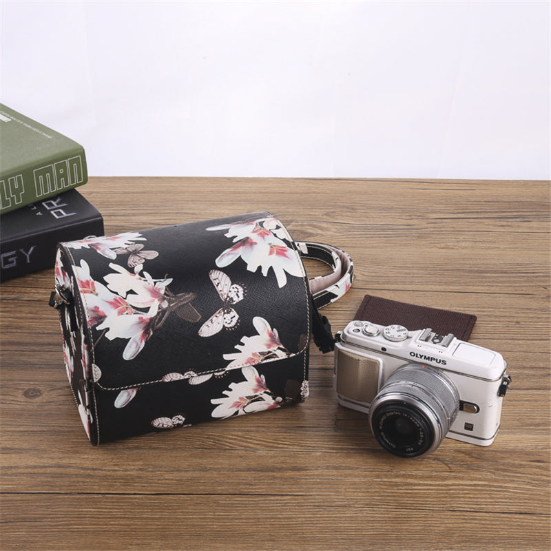 Vintage Protective Case Messenger Camera Bag
