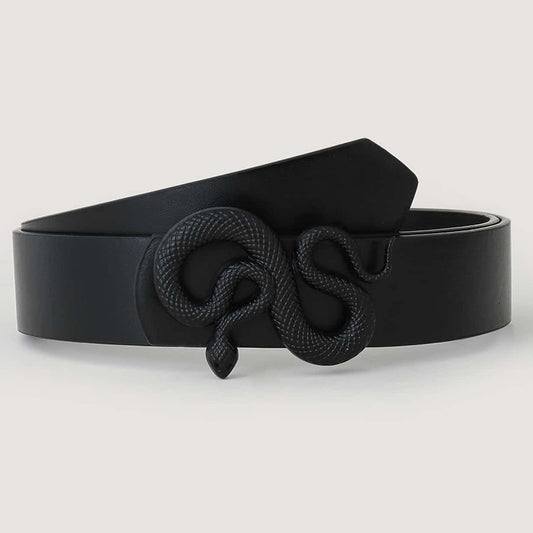 Creative Animal Alloy Snake Buckle Retro Belt