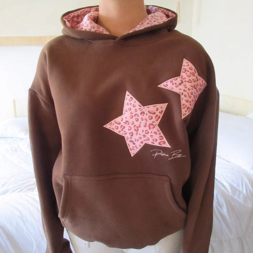 Kvinders alsidige løse afslappede pullover-sweater