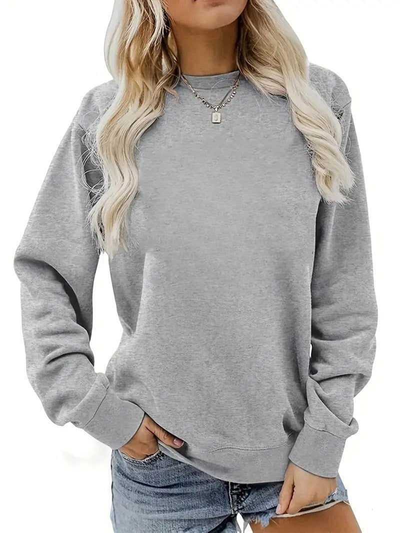 Europæiske og amerikanske plus size dametøj sweater