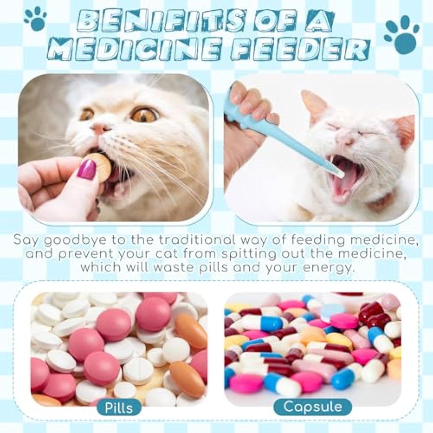 2 Pcs Pet Pill Shooter For Cat Dog Pill Shooter Pet Pill Dispenser Cat Pill Gun Oral Tablet Capsule Silicone Syringes With Soft Tip For Cats Dogs Small Animals