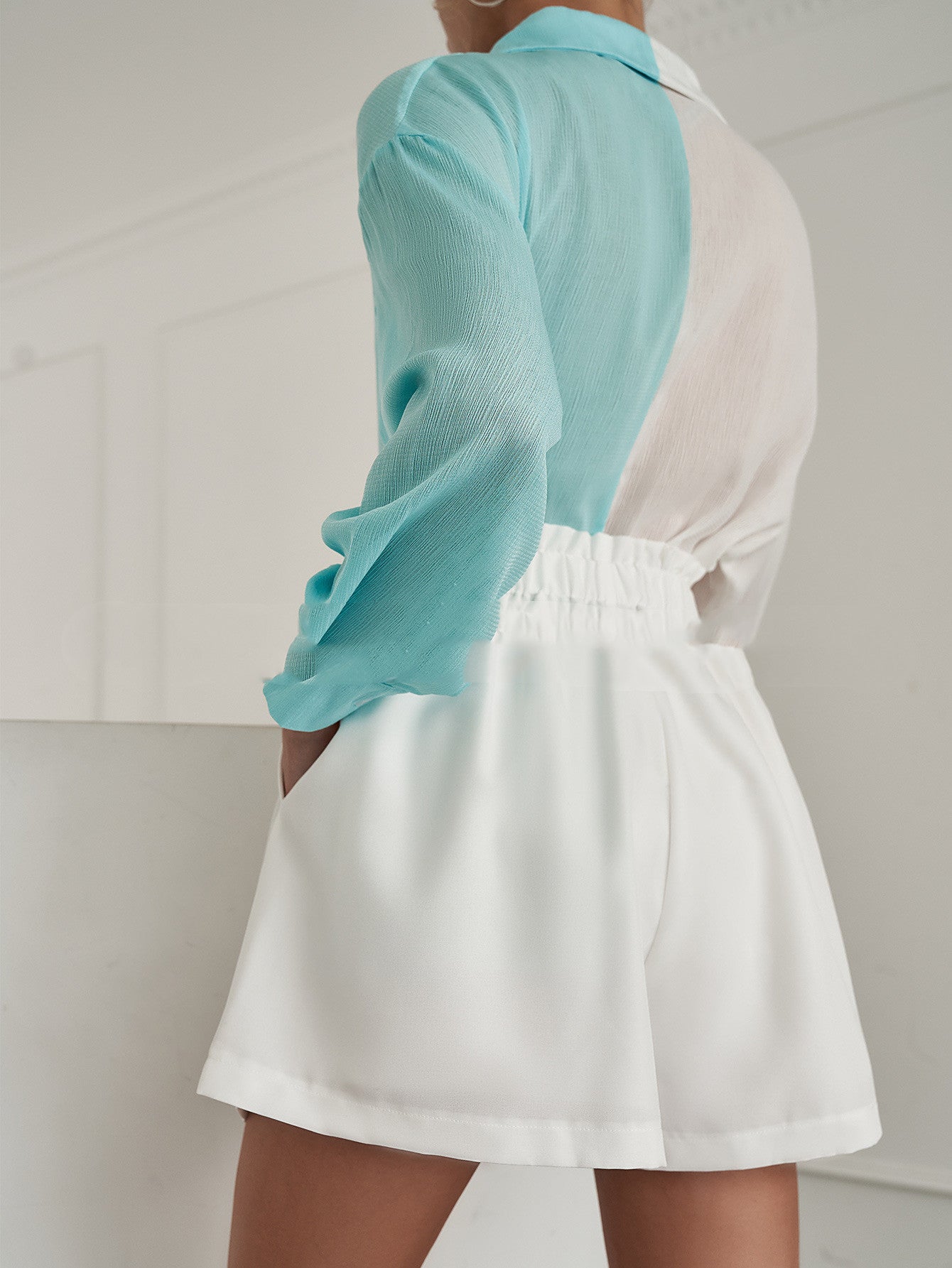 Loose Sports Fashion Commuter High Waist Quick-drying Japanese Ordinary White Shorts