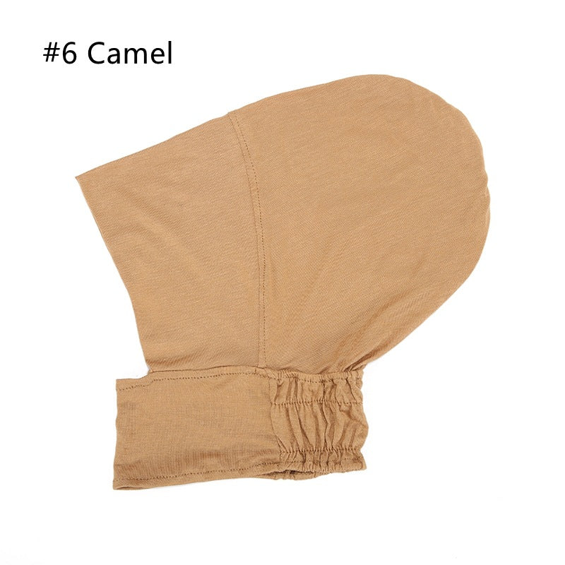 New Modal Elastic Bottoming Hat High Elastic Mercerized Cotton