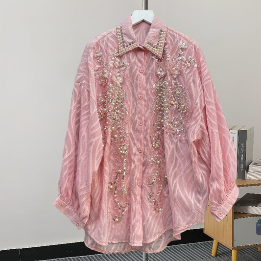 French Style Versatile Long Sleeve Shirt For Women