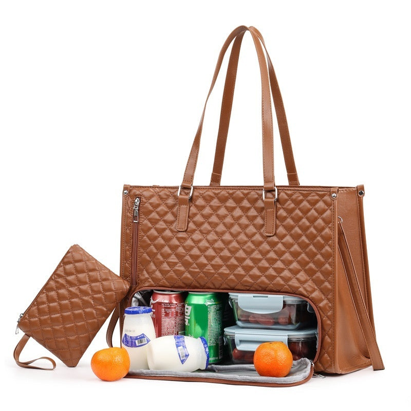 In-stock New Large Tote Bag Insulated Womens Crossbody Combo Bag