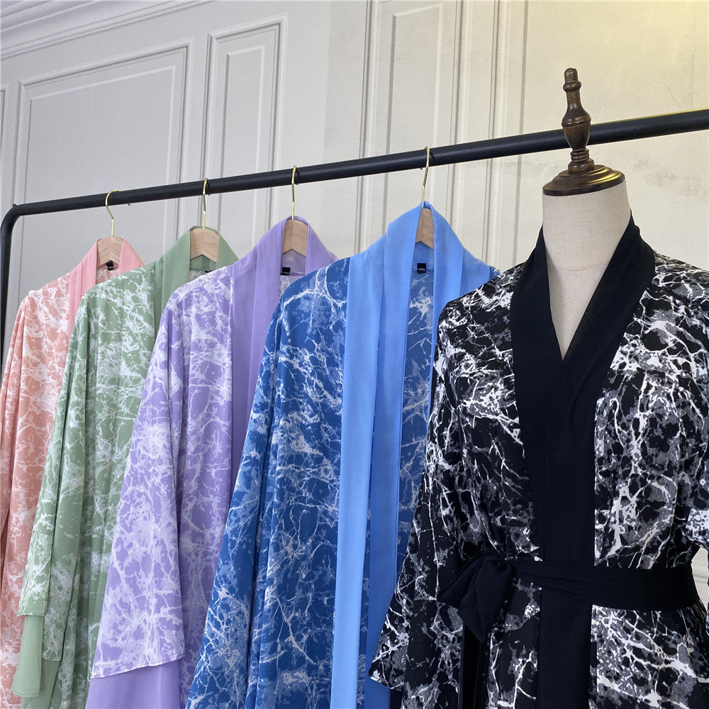 Middle East Printed Panel Top Women