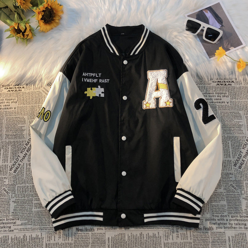 Baseball Uniform Boys Casual Fashionable Jacket