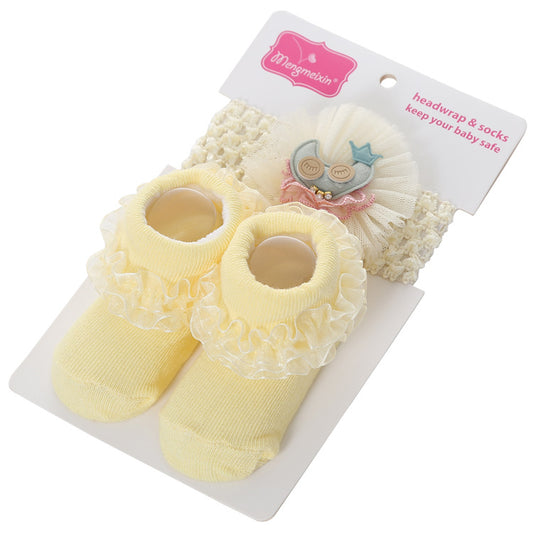 New Polka Dot Three-dimensional Hair Ball Flip Up Children's Socks