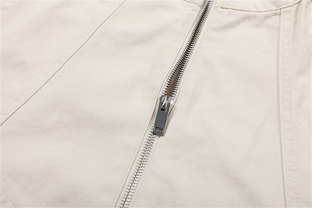 Men's Waistcoat Stand Collar Workwear Vest