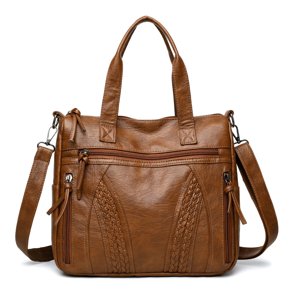 New Women's Bag European And American Retro Large Capacity