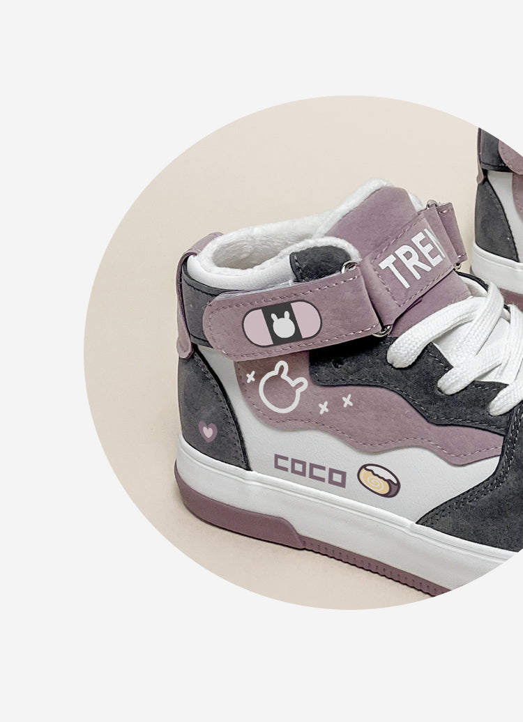 Fashion Personality Cute Women's High Top Shoes