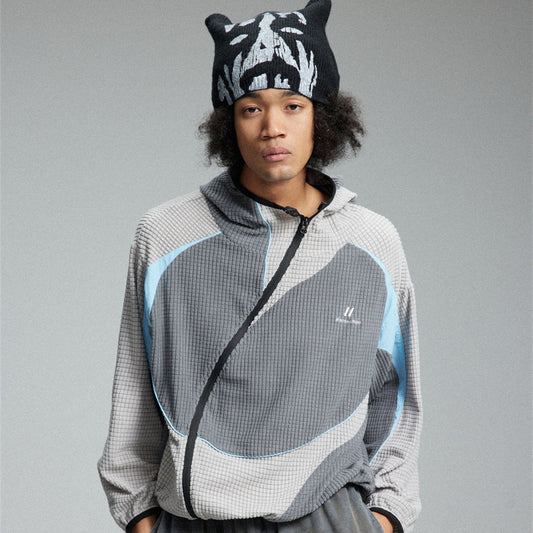 Men's Fashion Personality Stitching Jacket