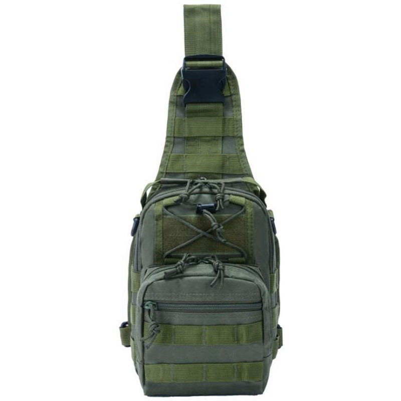 Outdoor Mountaineering Multifunctional Camouflage Fan Portable Shoulder Bag