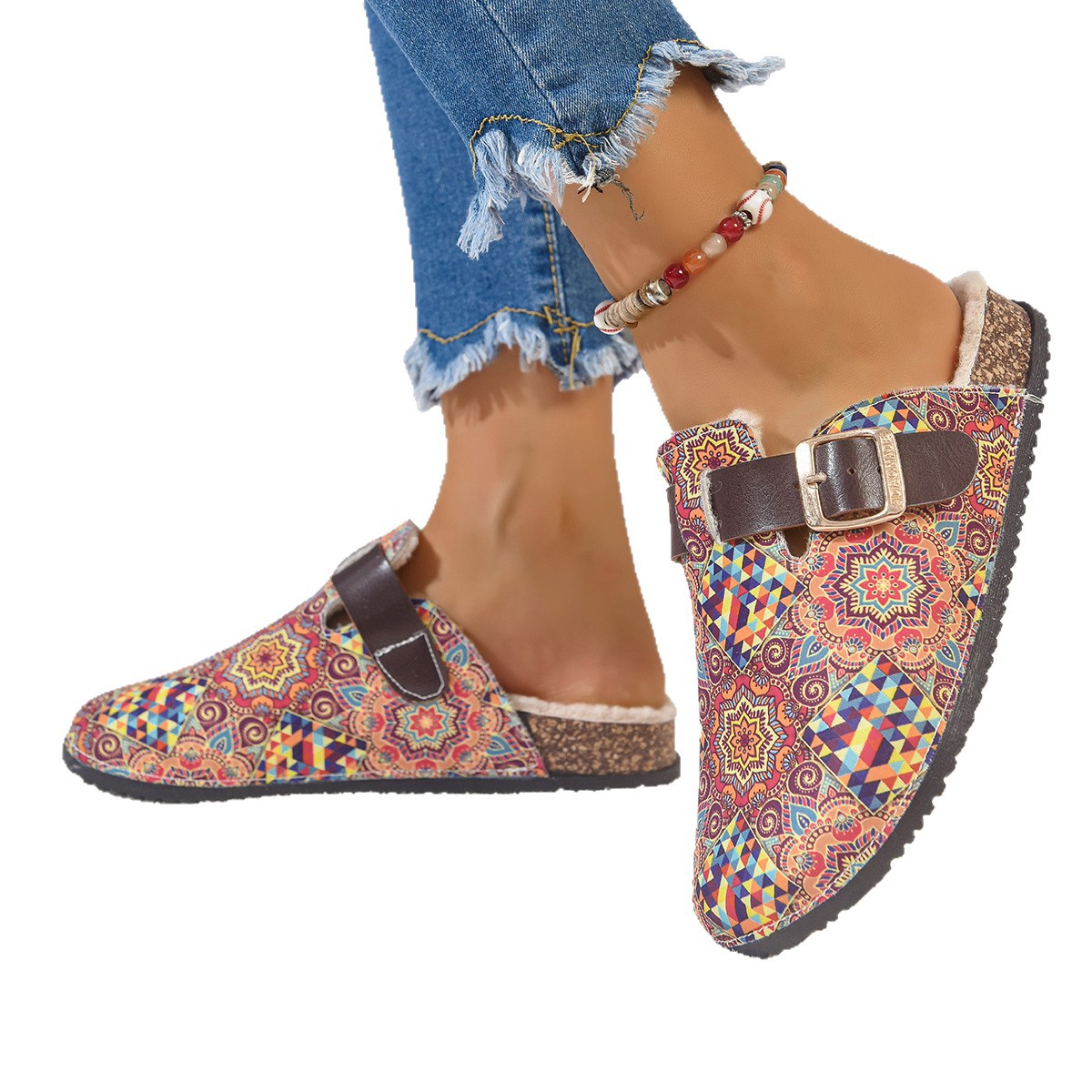 Bohemian-style Ethnic Sandals For Women