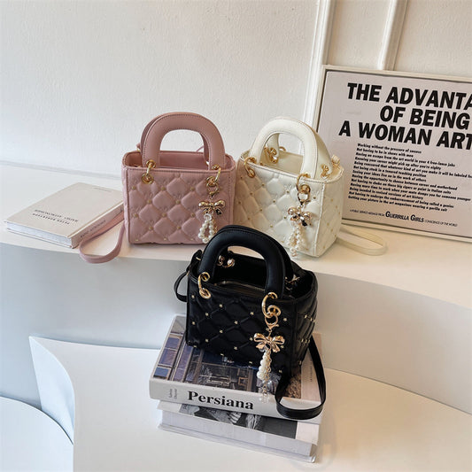 Diamond Embroidery Thread Small Bag Women's Fashion Shoulder Messenger Bag