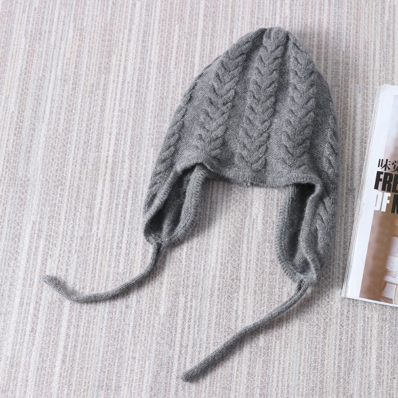 Versatile Knitted Wool Twist Ear Guards