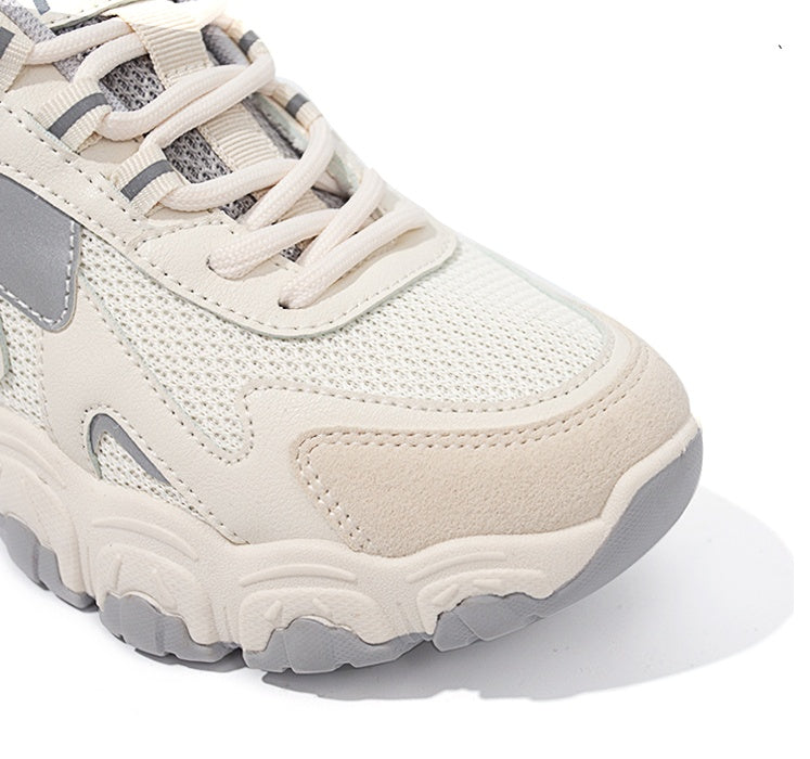 Spring And Autumn All-match Single Shoes Casual White Sneakers